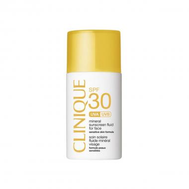 Spf 30 mineral sunscreen fluid for face - fluido protettivo minerale viso per pelli sensibili 30 ml