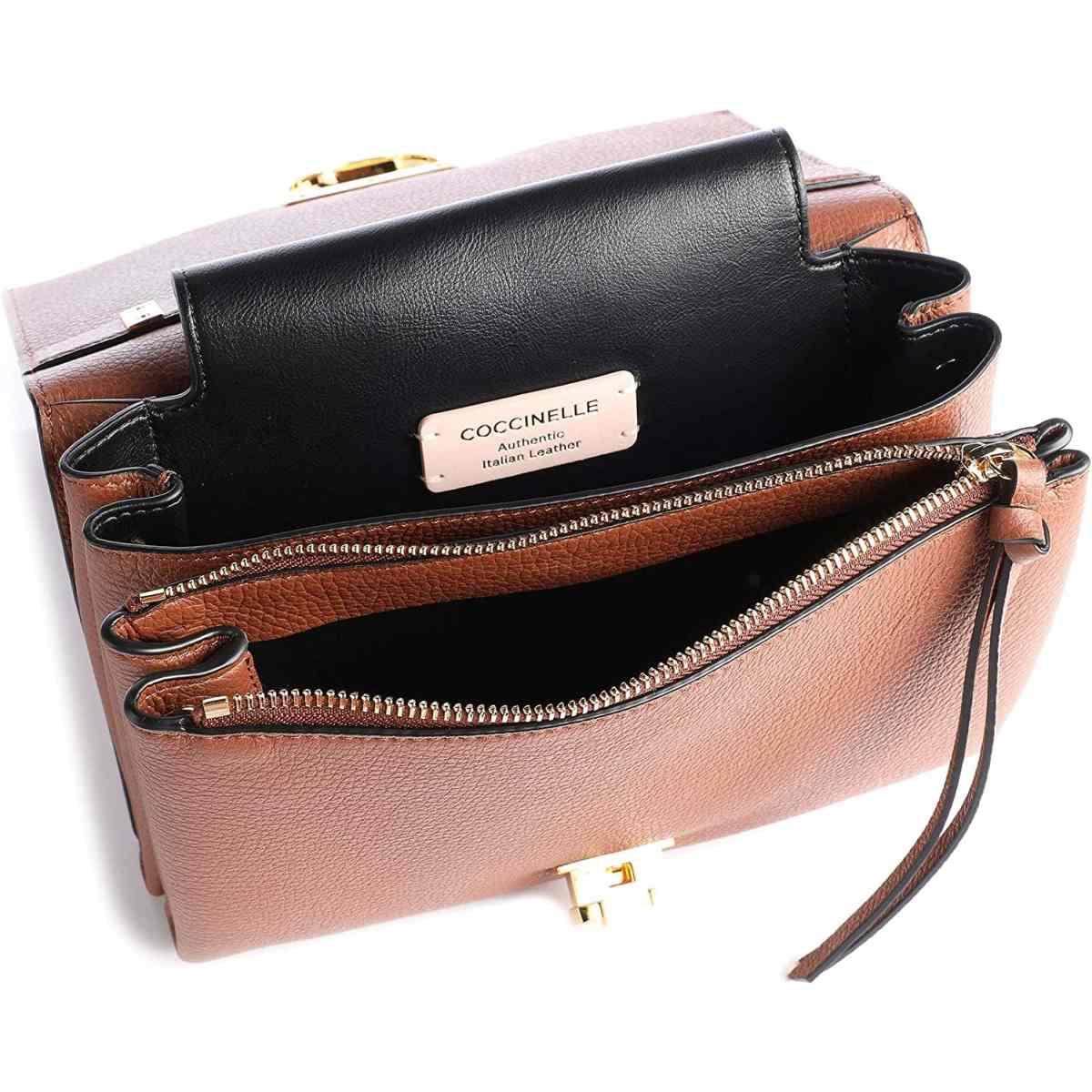 Arlettis handbag grained leather